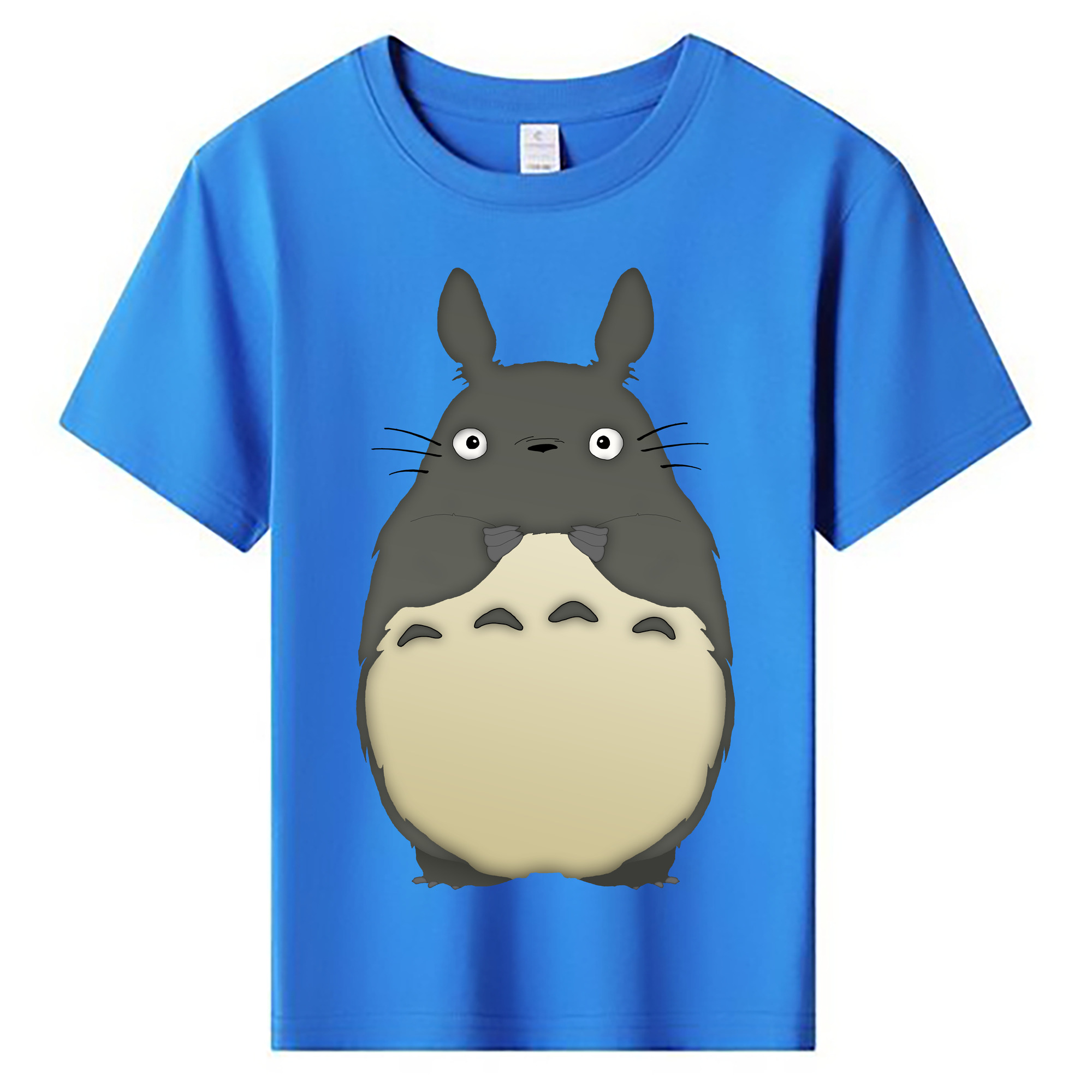 （画像用） となりのトトロ 草壁メイ 草壁サツキ My Neighbor Totoro Satsuki Kusakabe Mei Kusakabe 綿100％キッズTシャツ（フロントプリント）